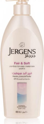 Jergens Fair And Soft 200ml