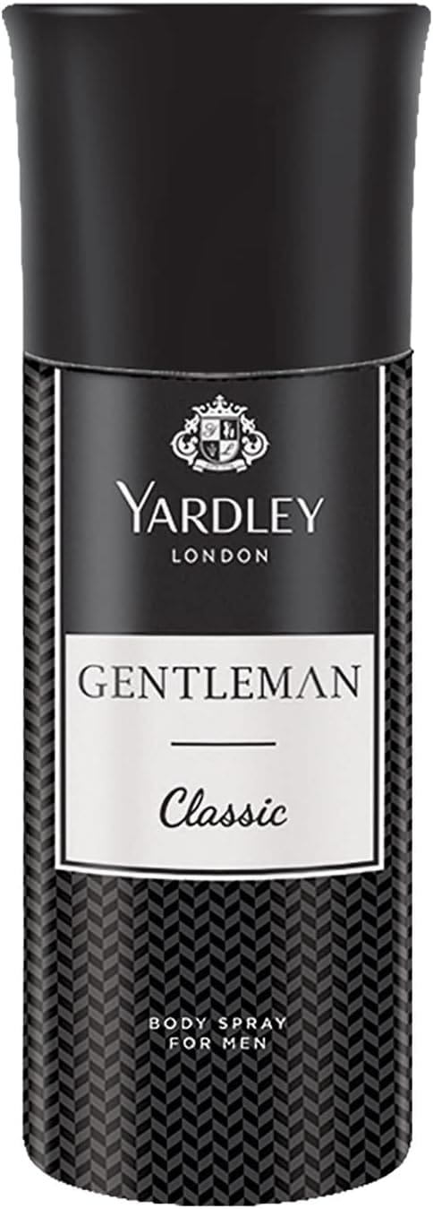 YARDLEY  BODY SPRAY  GENTLEMAN CLASSIC  150ml