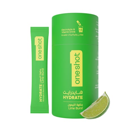 OneShot Lime Burst SF Electrolyte 14 S
