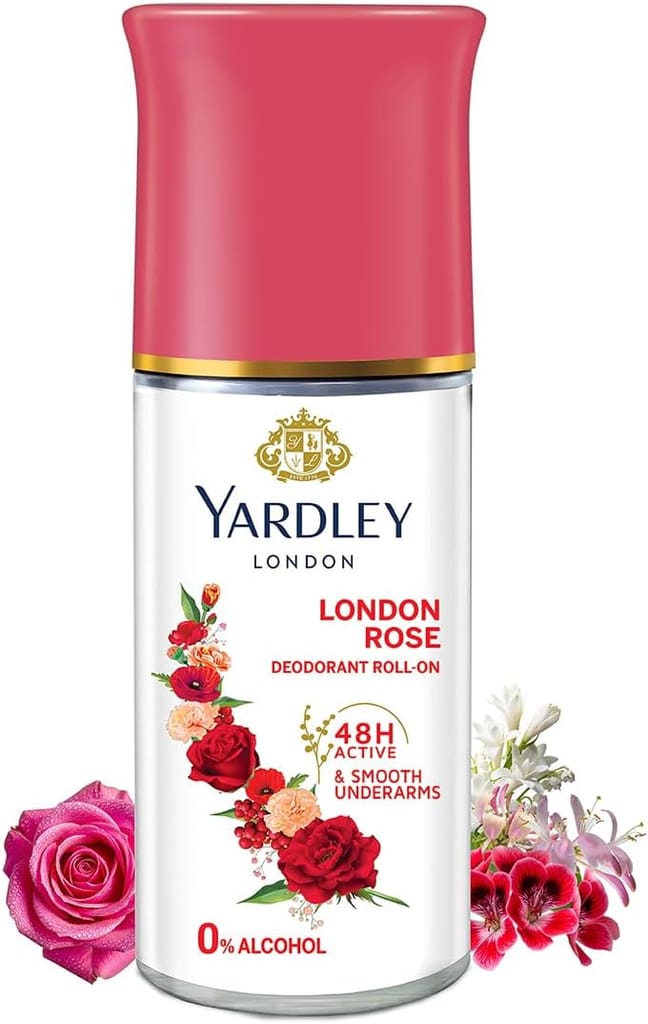 YARDLEY  ROLL ON   LONDON ROSE  50 ml
