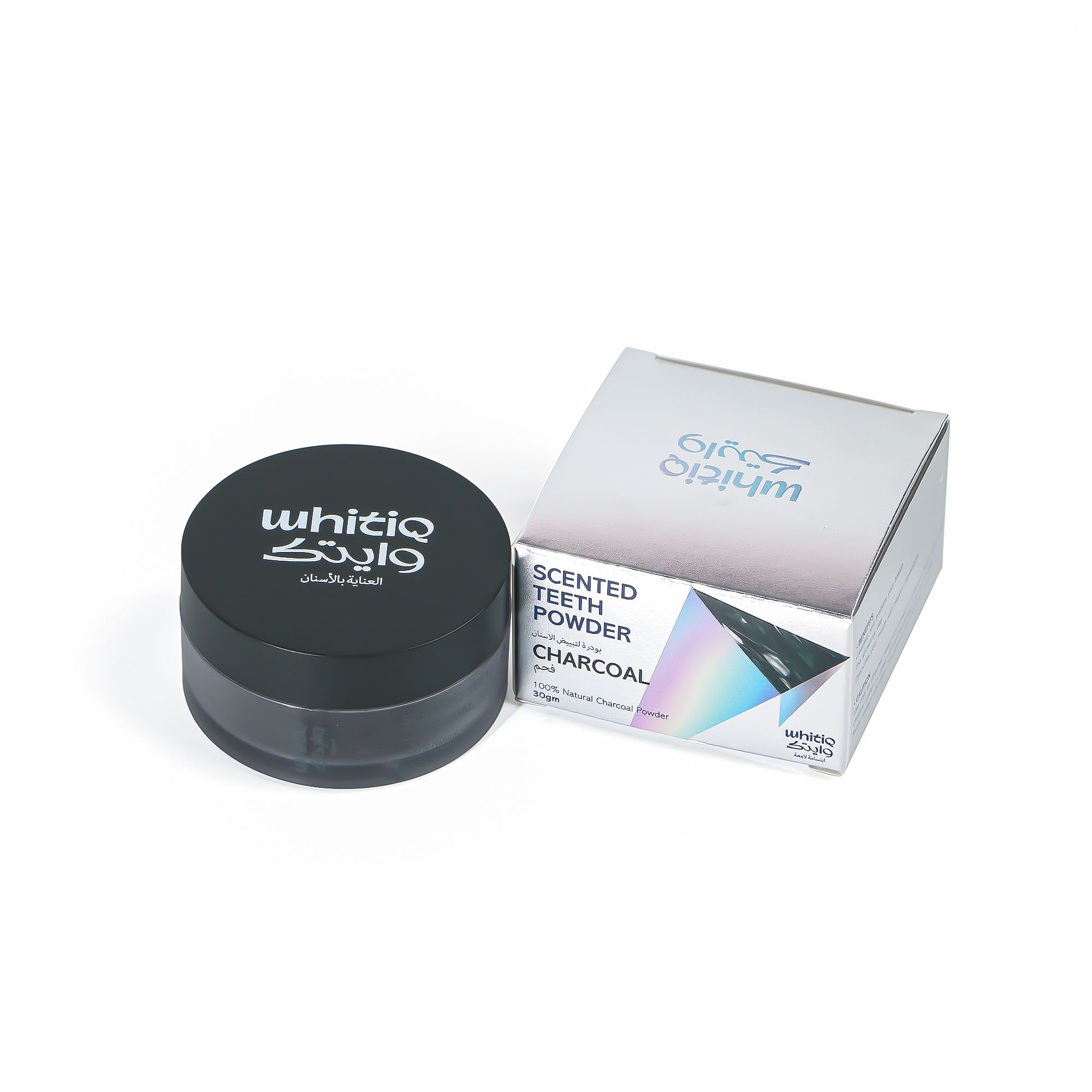 WHITIQ teeth whitening powder- Charcoal