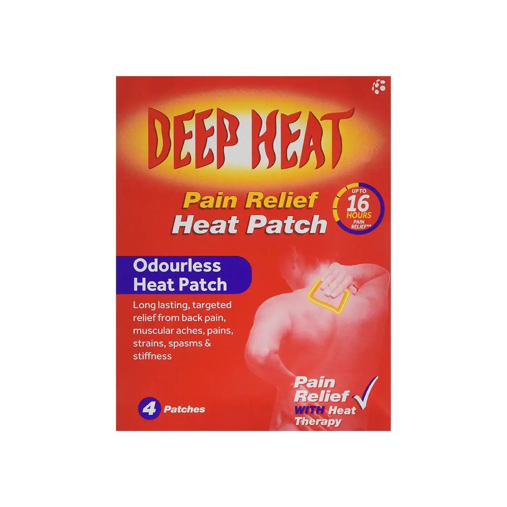 Deep Heat Patch 4 Patches