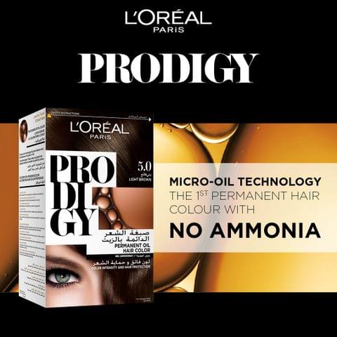 Olia, 4.0 Dark Brown, No Ammonia Permanent Haircolor, with 60% Oils