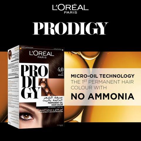 Olia, 4.0 Dark Brown, No Ammonia Permanent Haircolor, with 60% Oils