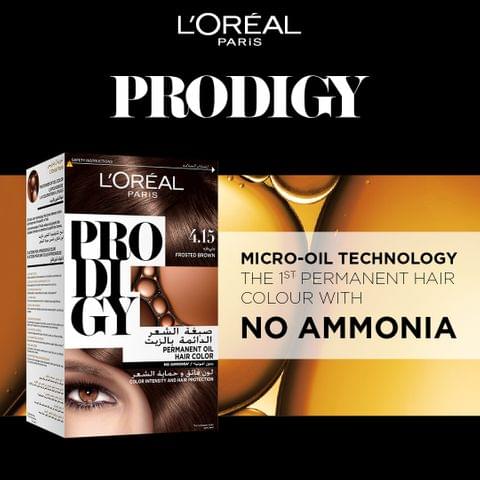 Olia, 4.0 Dark Brown, No Ammonia Permanent Haircolor, with 60% Oils