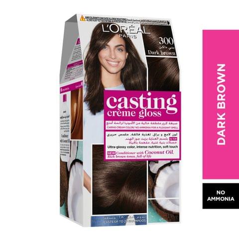 Olia, 4.0 Dark Brown, No Ammonia Permanent Haircolor, with 60% Oils