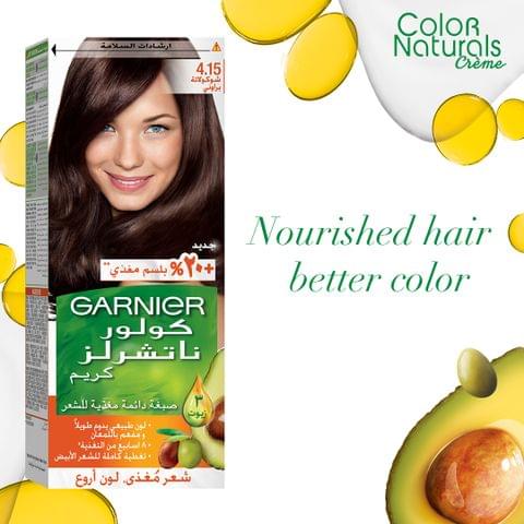 Olia, 4.0 Dark Brown, No Ammonia Permanent Haircolor, with 60% Oils