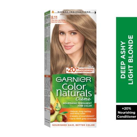 Hair Color Naturals 8.11 Deep Ashy Light Blonde