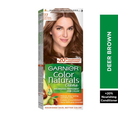Olia, 4.0 Dark Brown, No Ammonia Permanent Haircolor, with 60% Oils